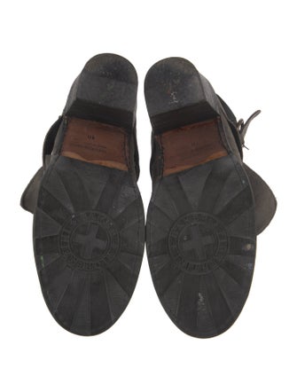 Fiorentini + Baker Suede Moto Boots