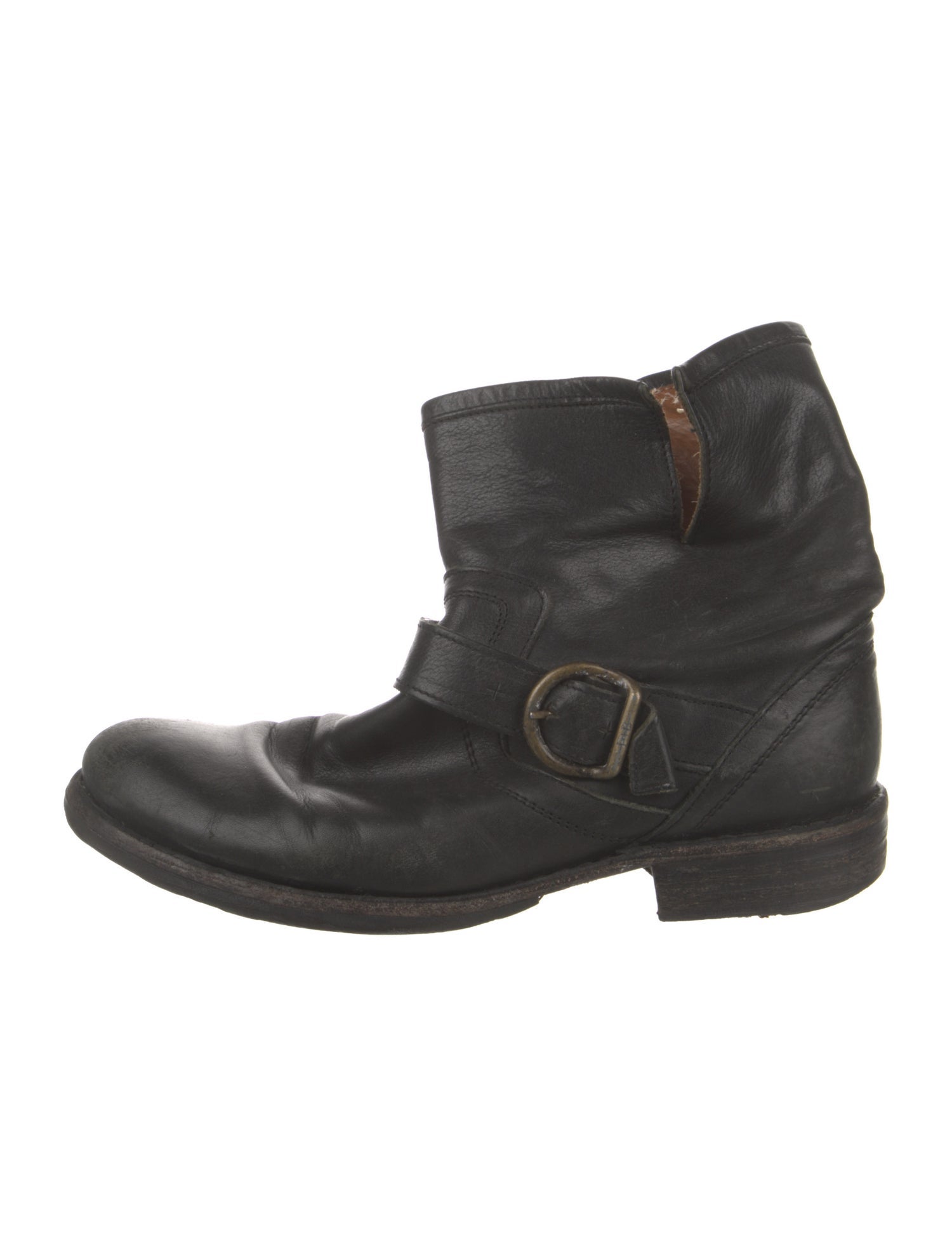 Fiorentini + Baker Leather Moto Boots