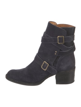 Fiorentini + Baker Suede Moto Boots