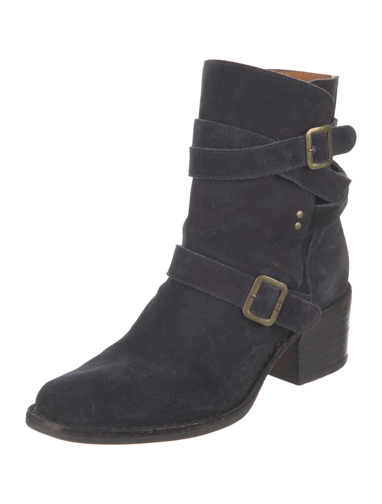 Fiorentini + Baker Suede Moto Boots