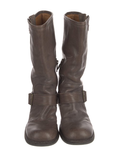 Fiorentini + Baker Leather Moto Boots