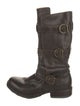 Fiorentini + Baker Leather Moto Boots