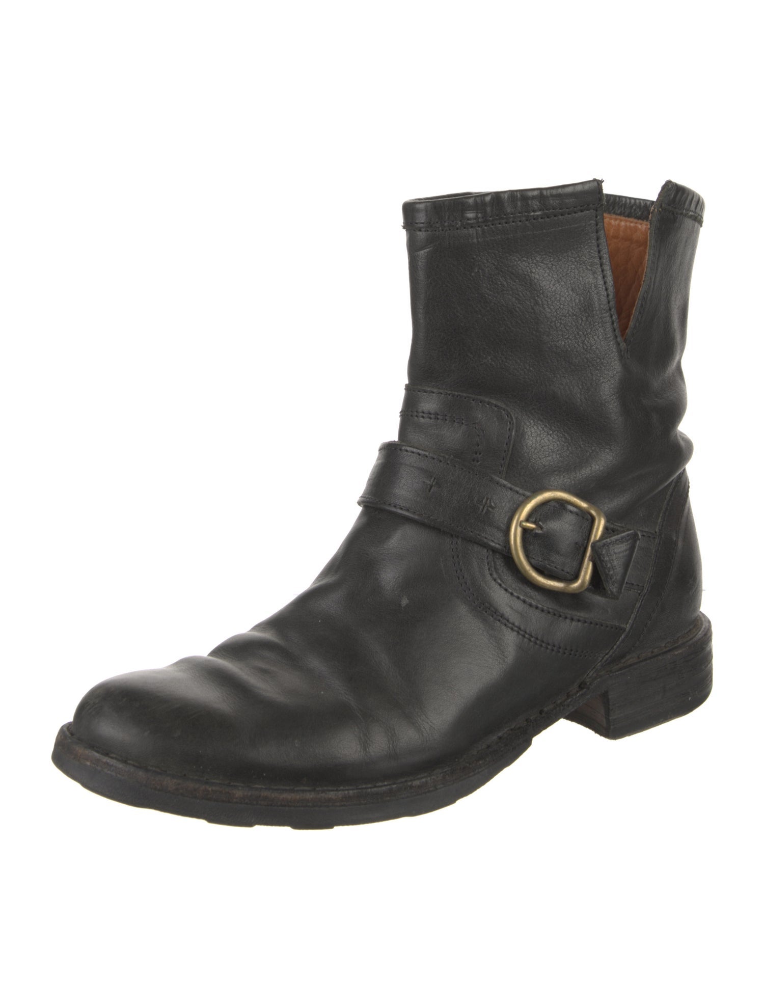 Fiorentini + Baker Leather Moto Boots