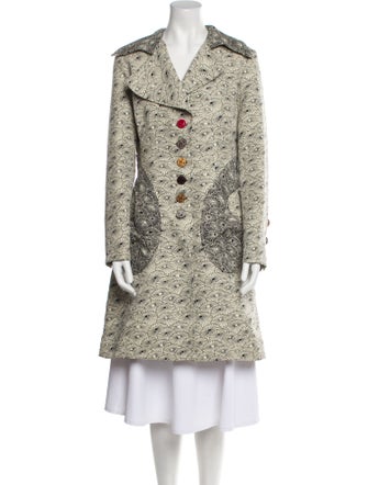 Fiorentini + Baker Floral Print Coat