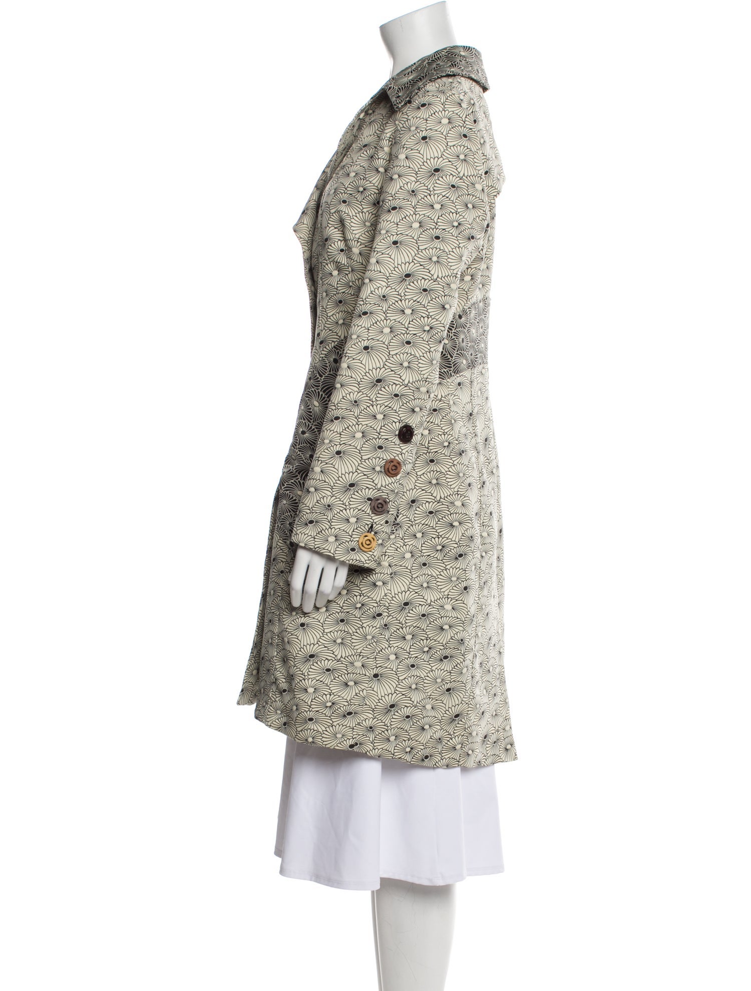 Fiorentini + Baker Floral Print Coat