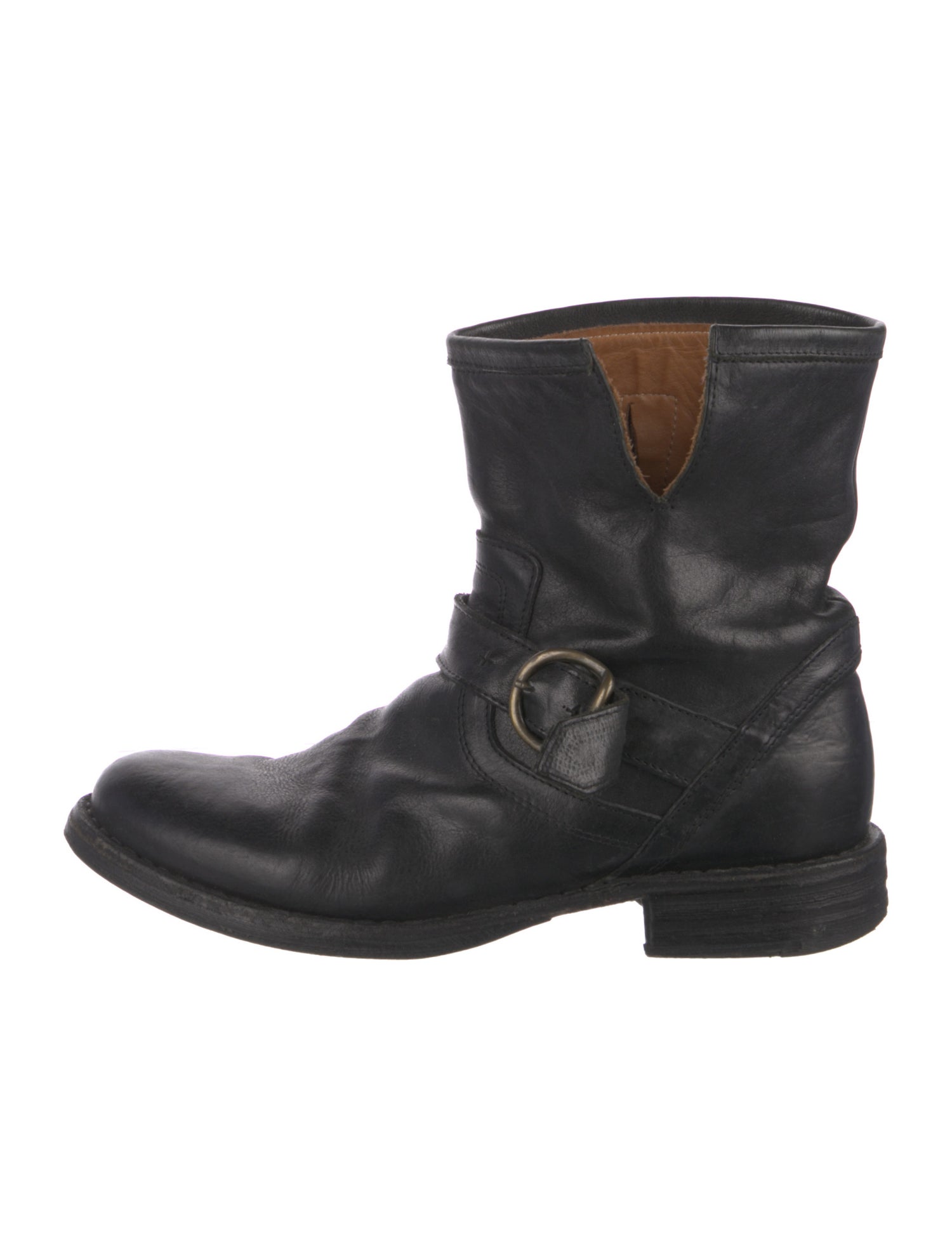 Fiorentini + Baker Leather Moto Boots