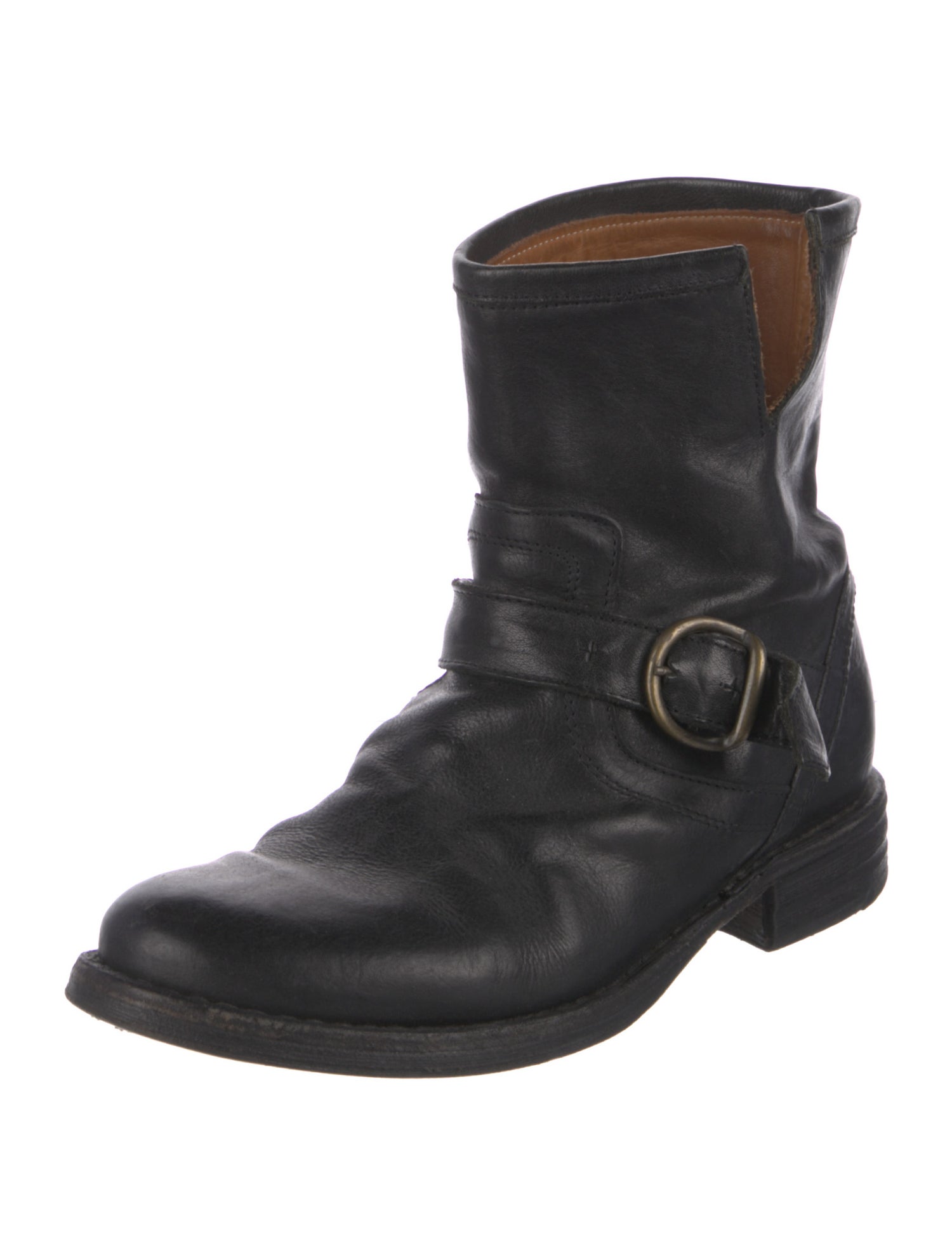 Fiorentini + Baker Leather Moto Boots