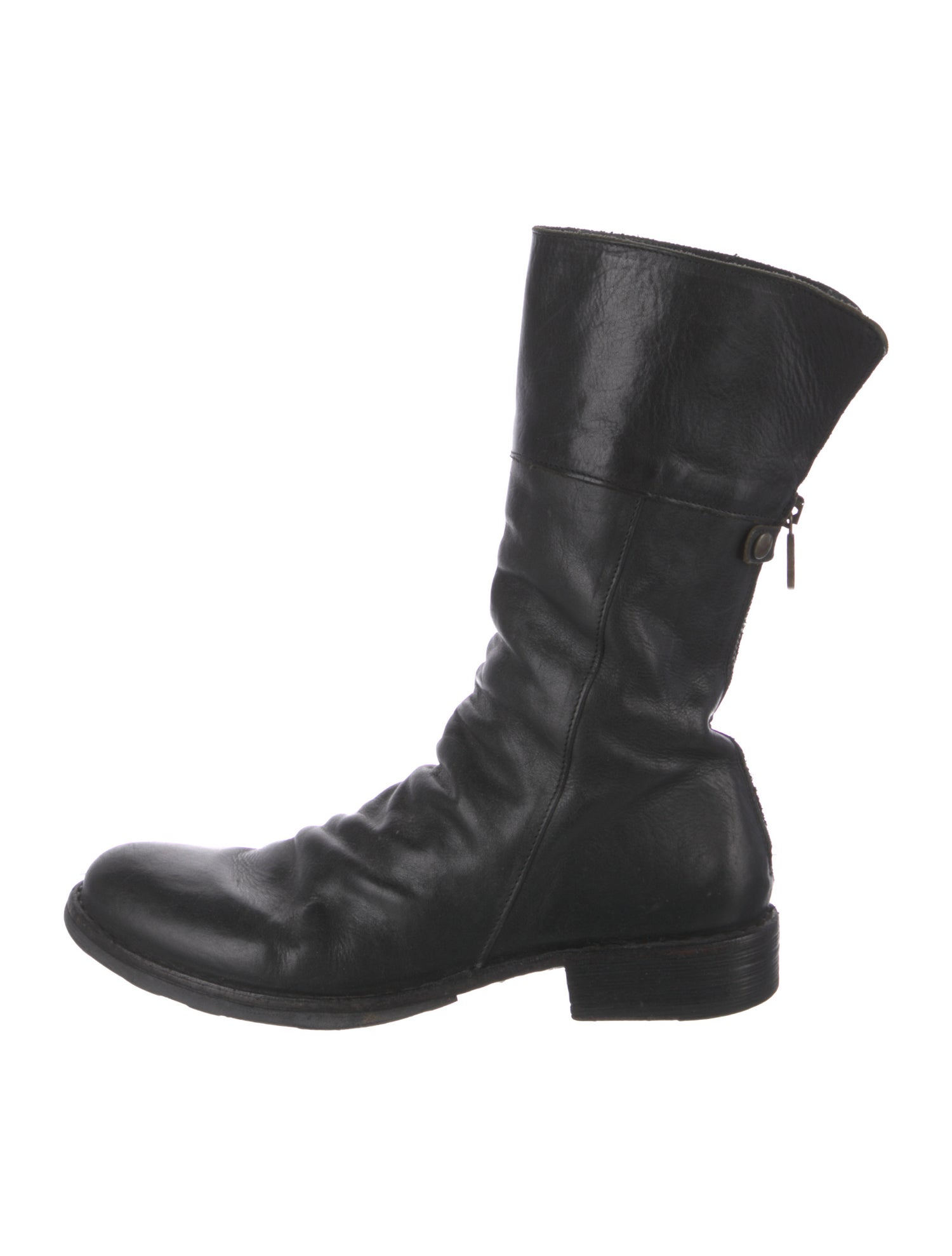 Fiorentini + Baker Leather Combat Boots