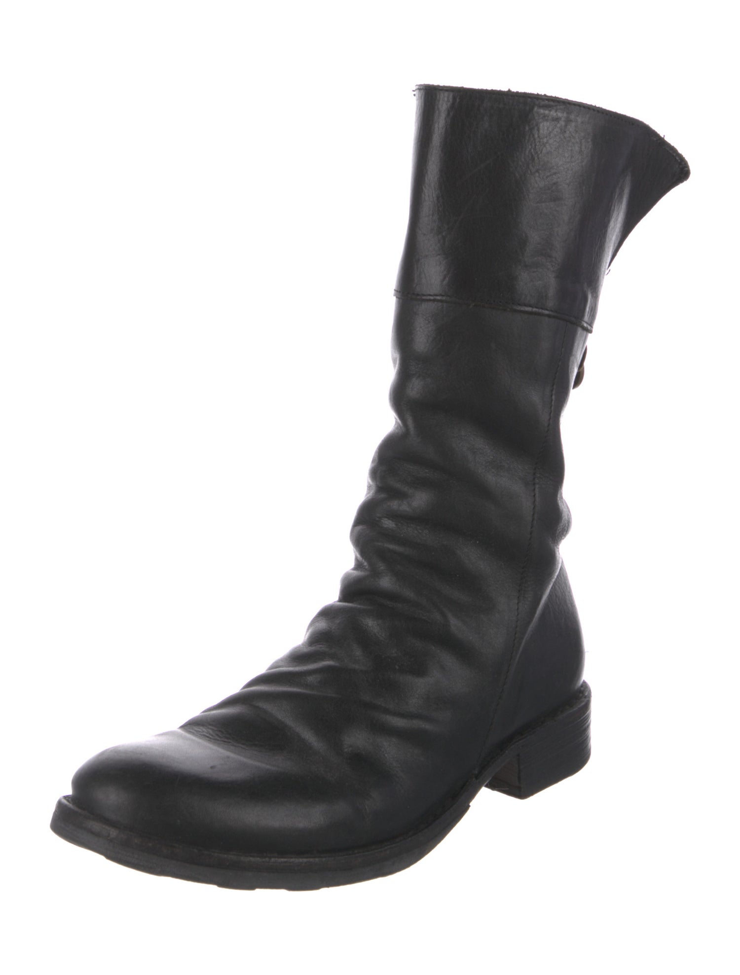 Fiorentini + Baker Leather Combat Boots