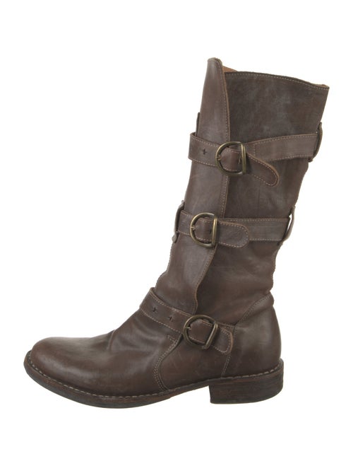 Fiorentini + Baker Leather Moto Boots