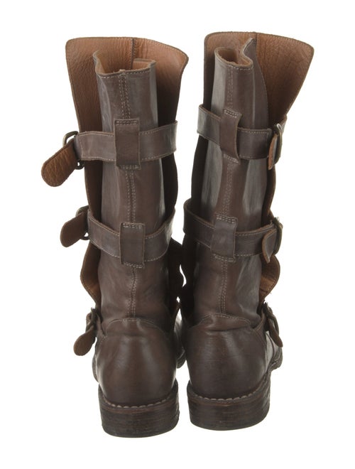 Fiorentini + Baker Leather Moto Boots