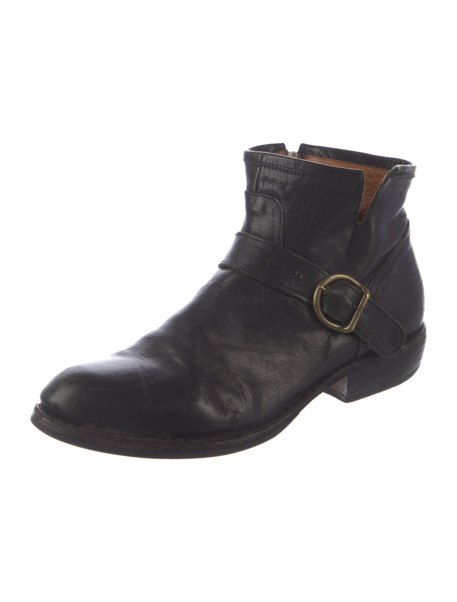 Fiorentini + Baker Leather Moto Boots