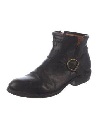 Fiorentini + Baker Leather Moto Boots