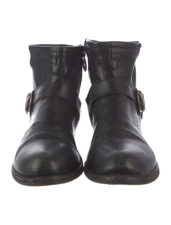 Fiorentini + Baker Leather Moto Boots