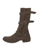 Fiorentini + Baker Suede Combat Boots