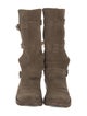 Fiorentini + Baker Suede Combat Boots
