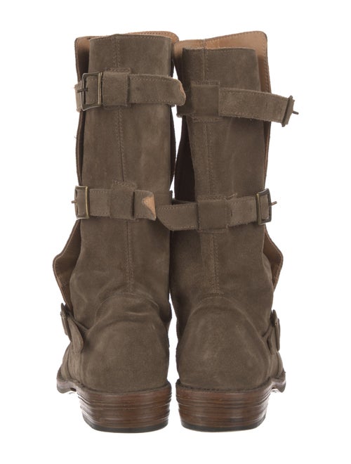 Fiorentini + Baker Suede Combat Boots