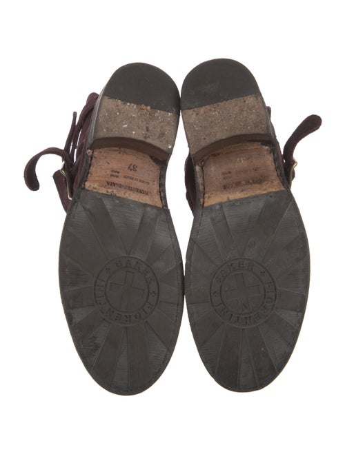 Fiorentini + Baker Suede Moto Boots