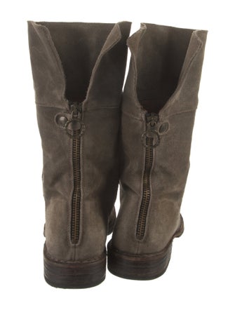 Fiorentini + Baker Suede Combat Boots