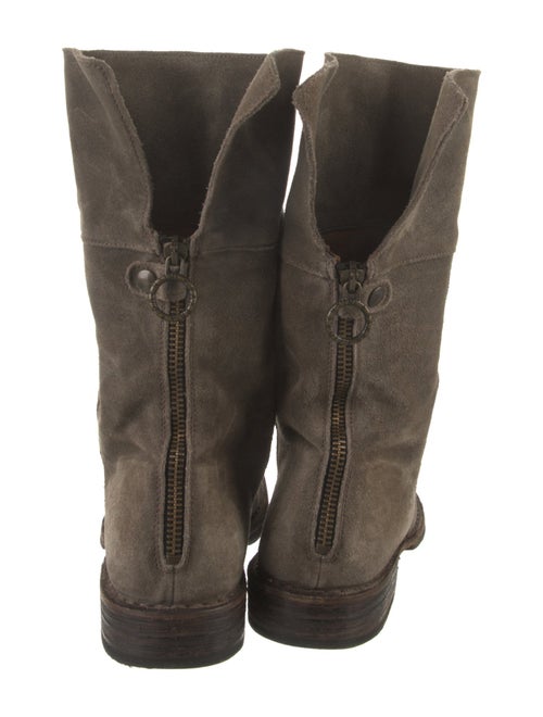 Fiorentini + Baker Suede Combat Boots