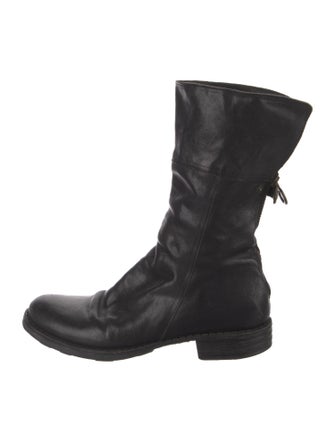 Fiorentini + Baker Leather Combat Boots