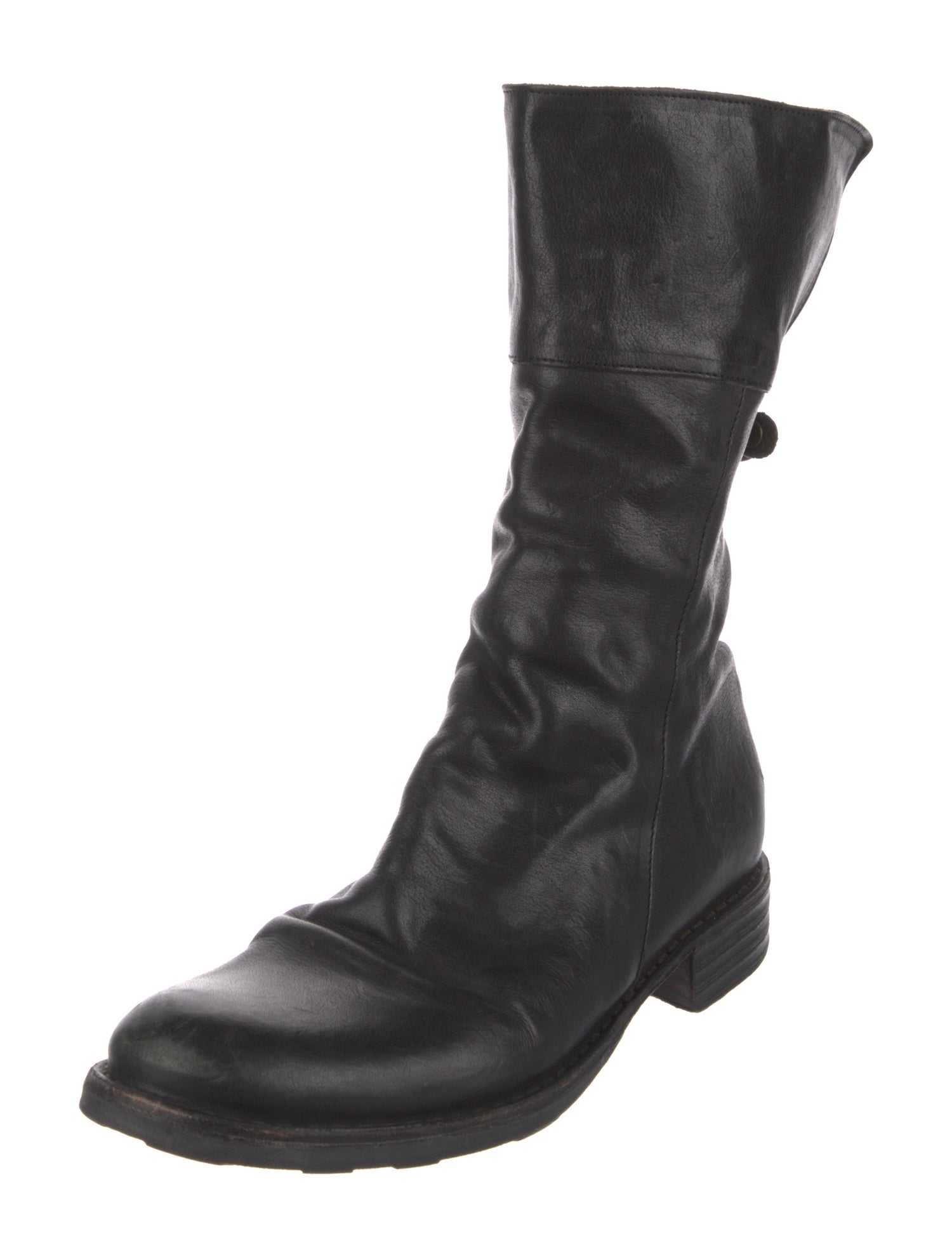 Fiorentini + Baker Leather Combat Boots