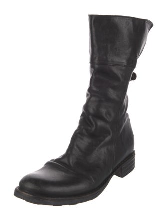 Fiorentini + Baker Leather Combat Boots