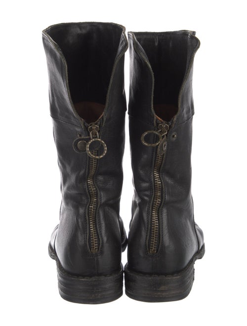Fiorentini + Baker Leather Combat Boots