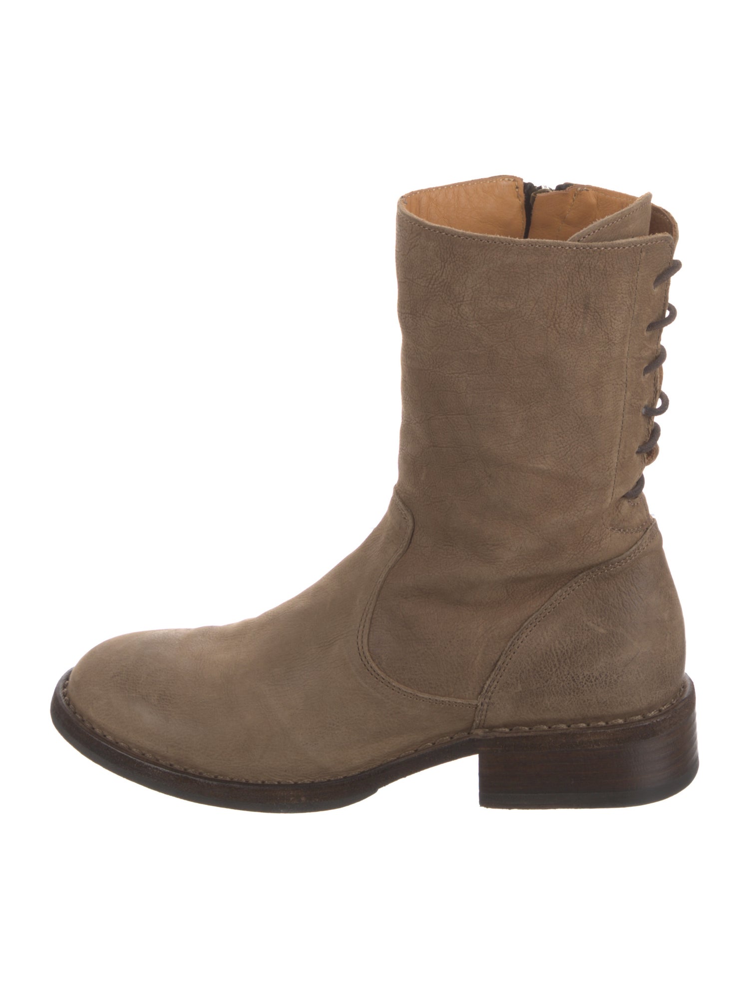 Fiorentini + Baker Suede Moto Boots