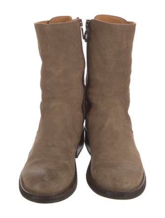 Fiorentini + Baker Suede Moto Boots