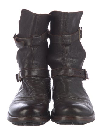 Fiorentini + Baker Leather Moto Boots