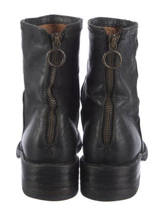 Fiorentini + Baker Leather Combat Boots