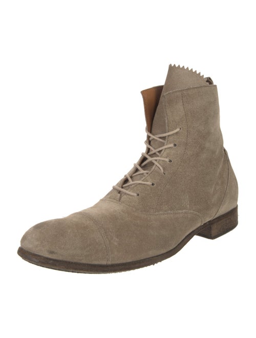 Fiorentini + Baker Suede Lace-Up Boots