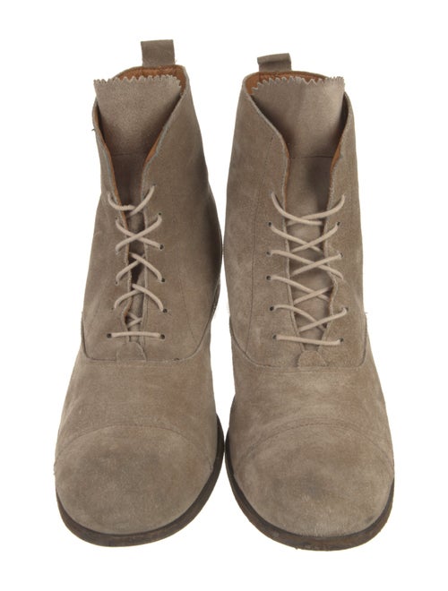 Fiorentini + Baker Suede Lace-Up Boots