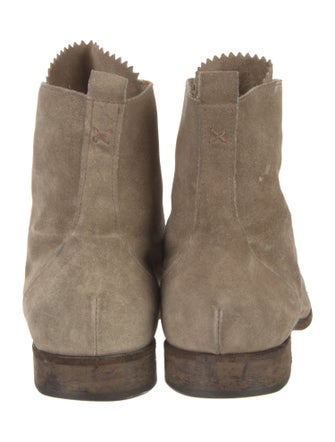 Fiorentini + Baker Suede Lace-Up Boots