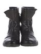 Fiorentini + Baker Leather Studded Accents Moto Boots