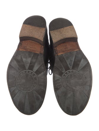 Fiorentini + Baker Leather Studded Accents Moto Boots