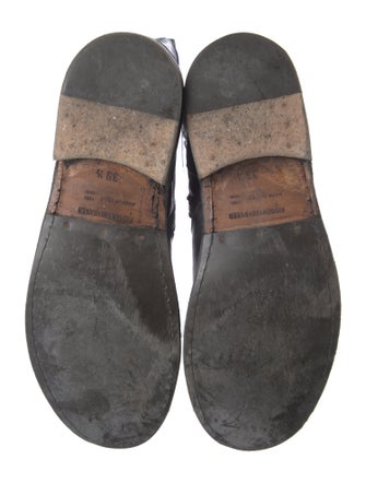 Fiorentini + Baker Leather Distressed Accents Riding Boots