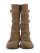 Fiorentini + Baker Suede Moto Boots