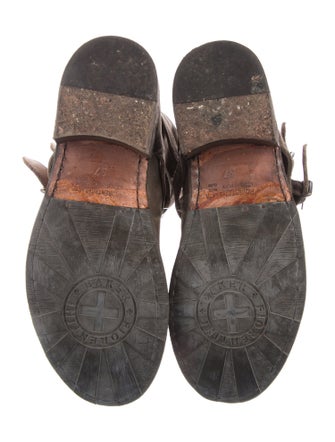 Fiorentini + Baker Leather Moto Boots