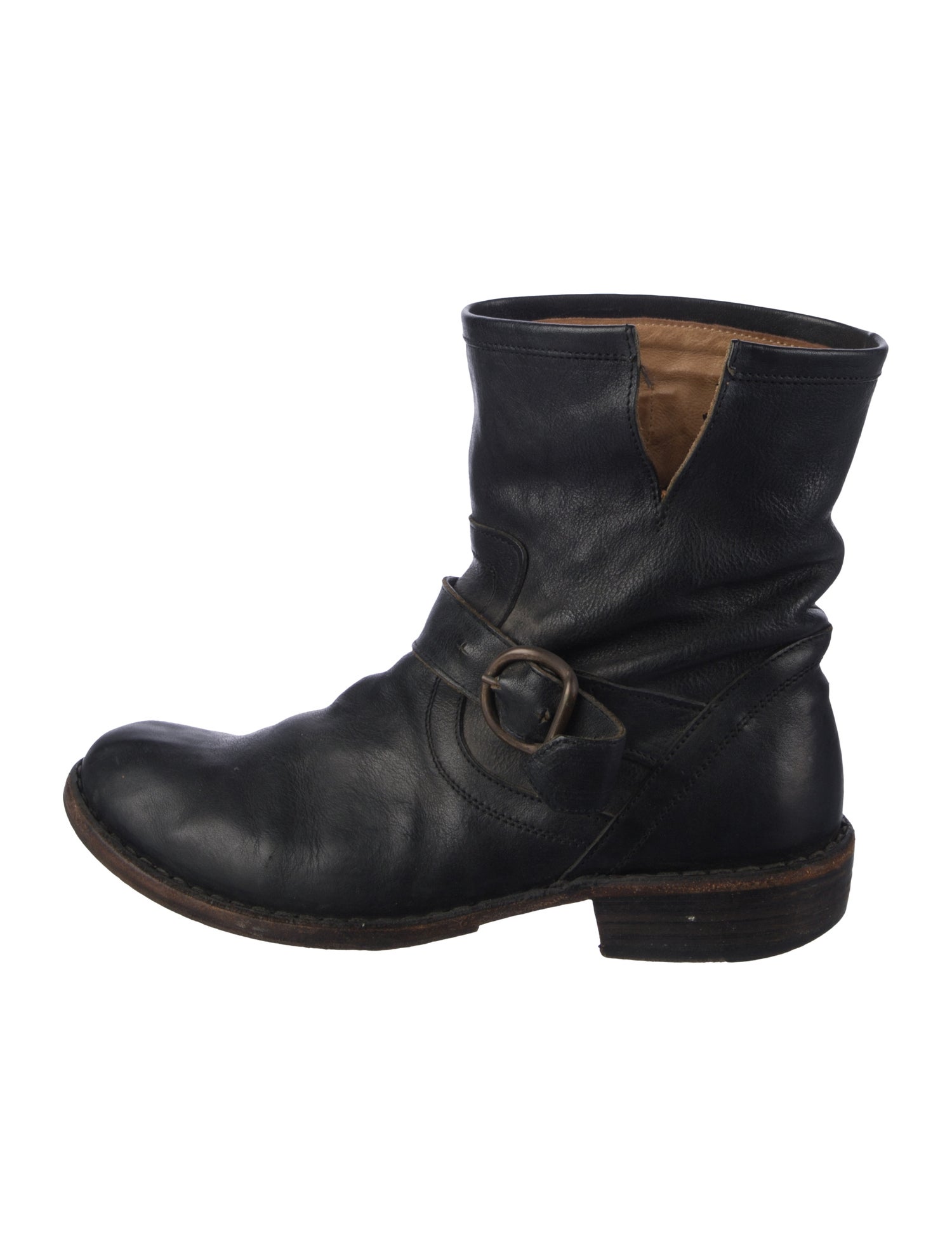 Fiorentini + Baker Leather Moto Boots