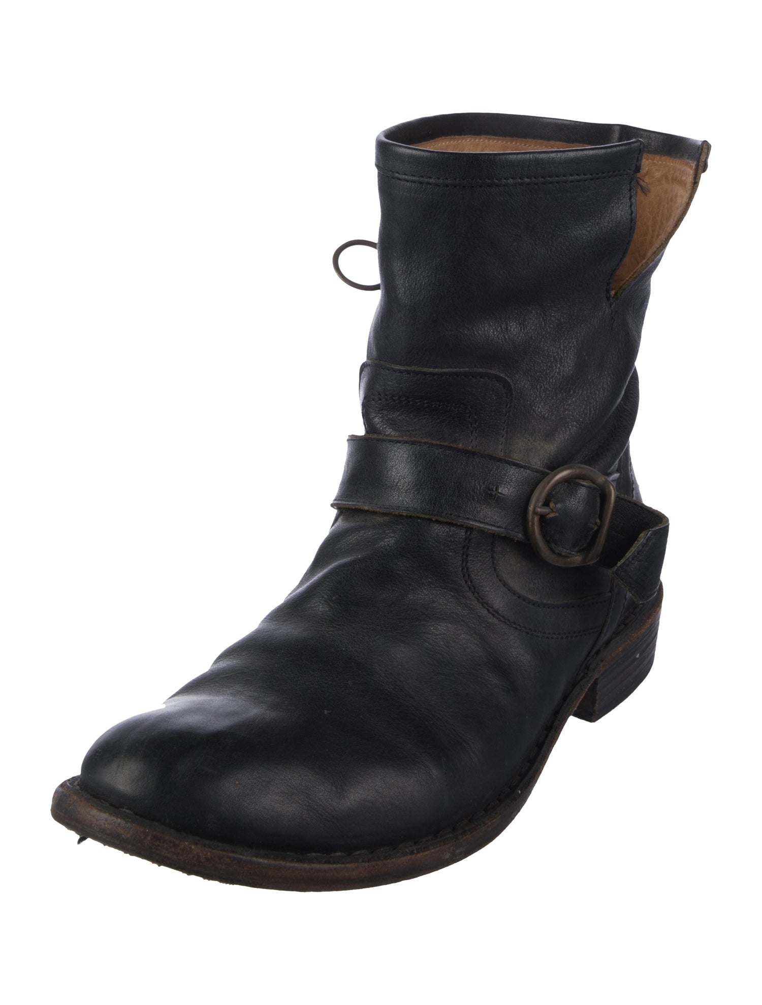 Fiorentini + Baker Leather Moto Boots