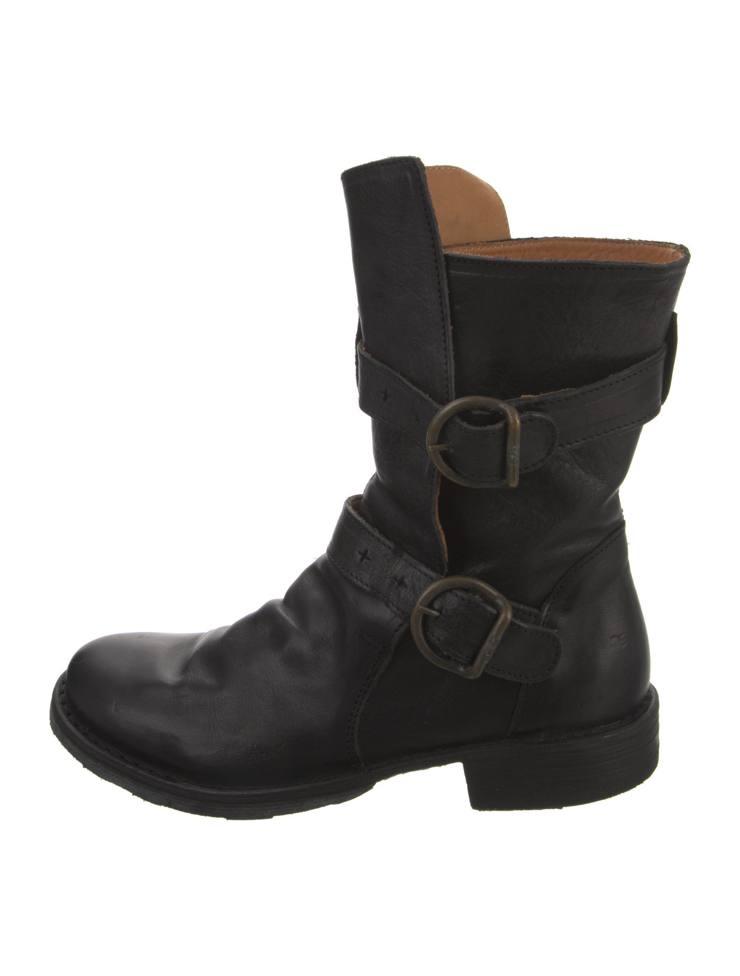 Fiorentini + Baker Leather Moto Boots