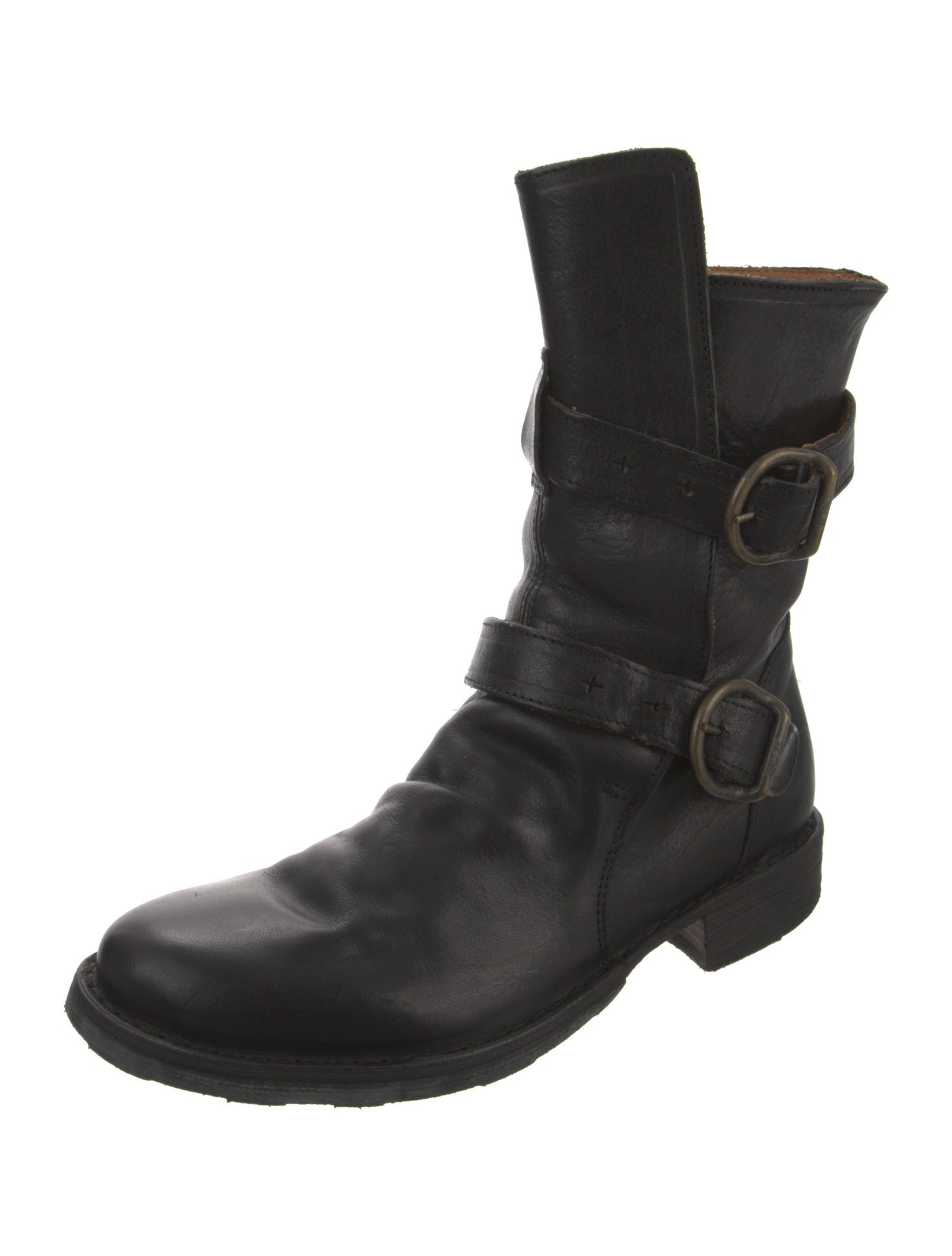 Fiorentini + Baker Leather Moto Boots