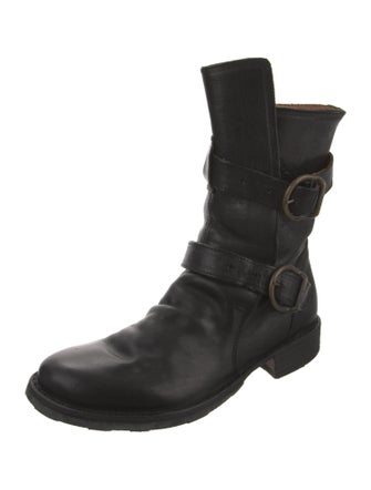 Fiorentini + Baker Leather Moto Boots