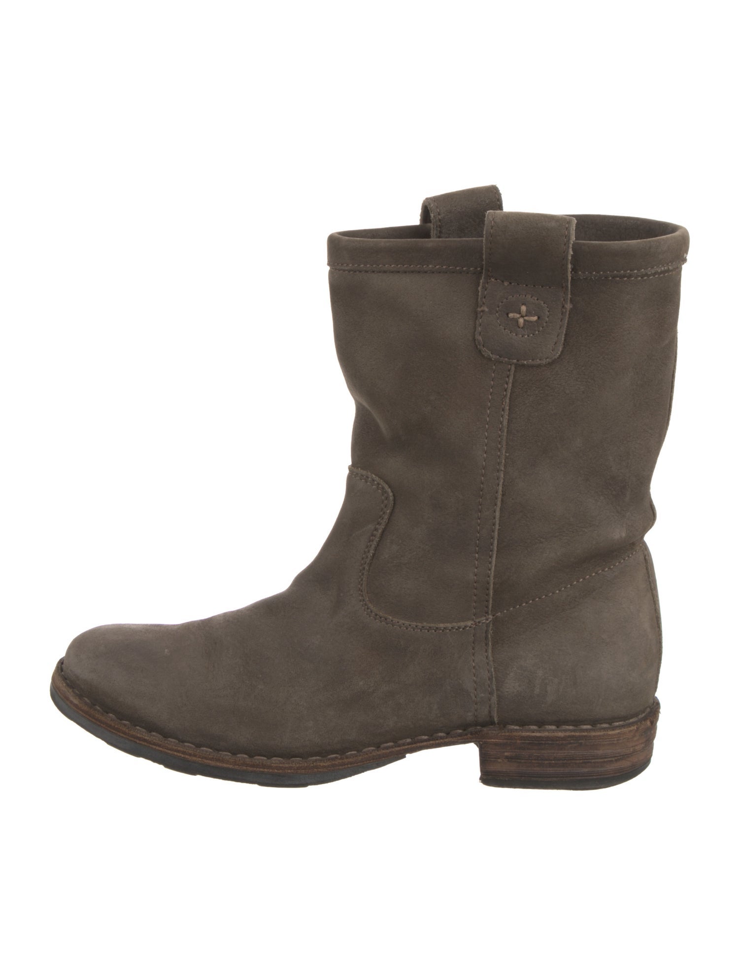 Fiorentini + Baker Suede Moto Boots