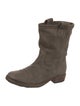 Fiorentini + Baker Suede Moto Boots