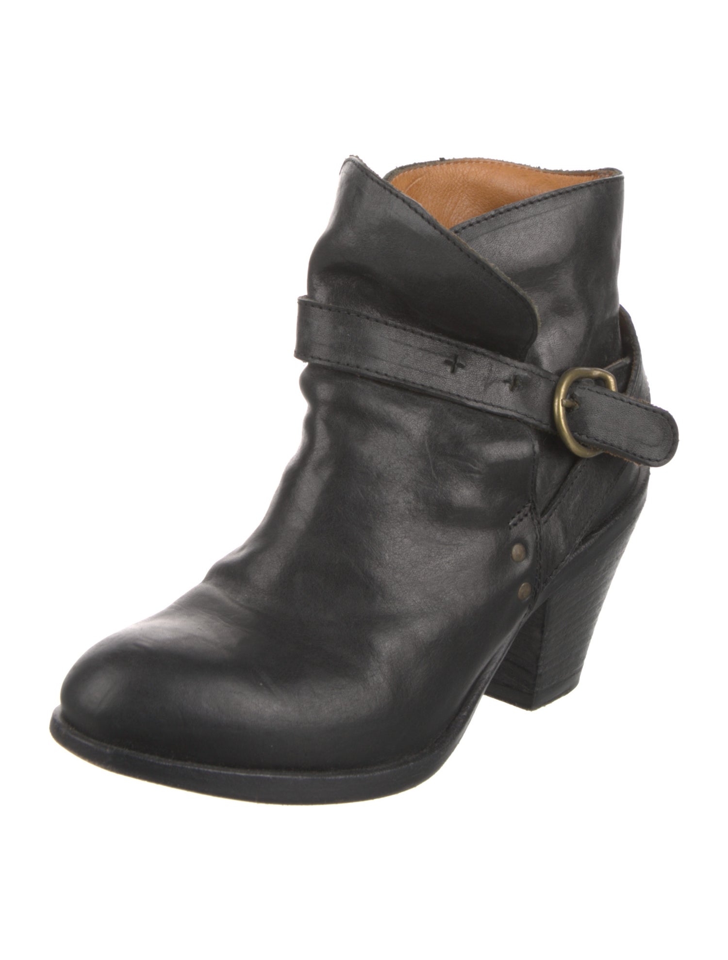 Fiorentini + Baker Leather Moto Boots