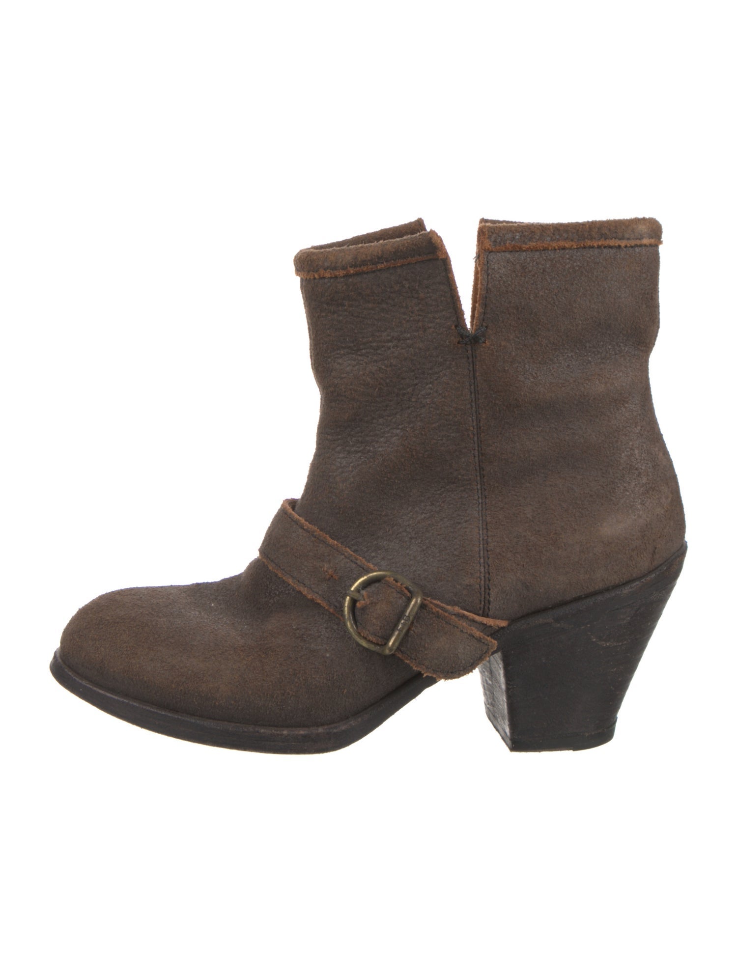 Fiorentini + Baker Suede Moto Boots