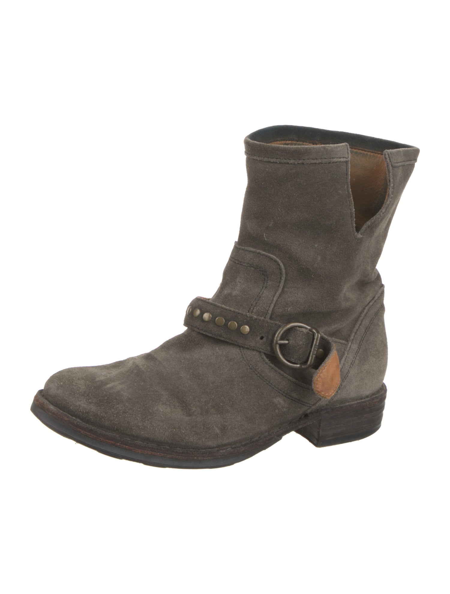 Fiorentini + Baker Suede Moto Boots